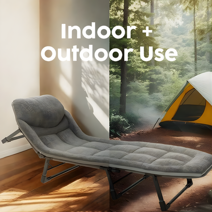 Adjustable Reclining Cot – Perfect for Patio & Home
