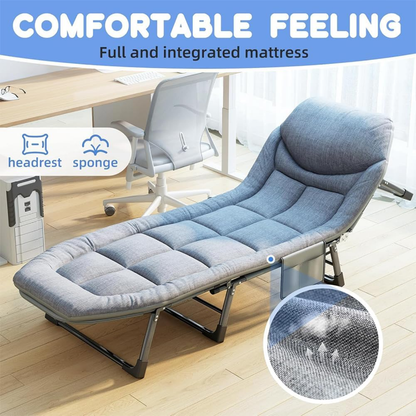 Adjustable Reclining Cot – Perfect for Patio & Home