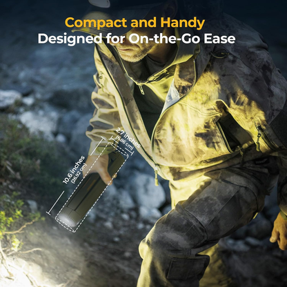 Telescopic Camping Lantern – 15600mAh Rotatable Light